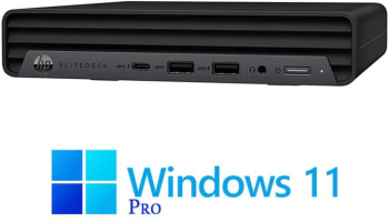 Mini PC HP EliteDesk 800 G6 Hexa Core i5-10500T 16GB 256GB SSD Win 11 Pro 