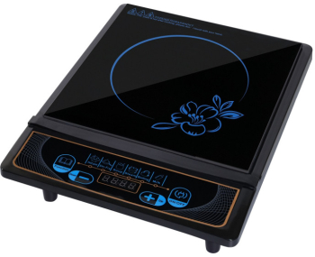 Plita cu inductie simpla Elite EIP-1253P 1500W control tactil afisaj LED protectie la supraincalzire neagra 