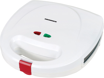 Sandwich maker Heinner Jadde 750 SM-2K750WH 750W plite detasabile invelis antiaderent capacitate 2 sandwich-uri Alb