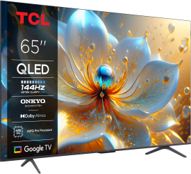 Televizor Smart QLED TCL 65T8C 164 cm Ultra HD 4K Clasa F 