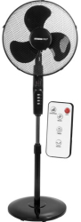Ventilator cu picior pentru podea 45 W 3 viteze telecomanda inaltime reglabila 100-125 cm diametru 40 cm Strend Pro