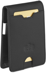 Portofel barbati Zagatto R ZG-X1-F2 Piele naturala 11x8x1.5 cm Negru 