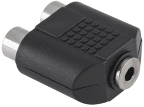 Adaptor audio 3.5 mm - 2x RCA 