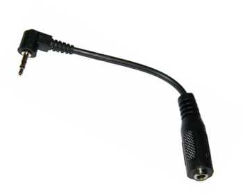 Adaptor Jack 2.5mm la 3.5mm unghi 90 grade 