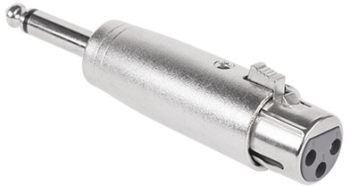 Adaptor Jack 6.3mm - Xlr Mama 