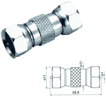 Adaptor Mufa F Feminin - F Feminin 