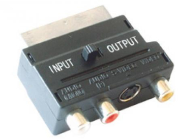 Adaptor Video Mufa Scart 21 Poli - 3x Prize Rca + Priza Svhs 