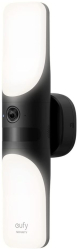 Aplica de perete eufy Security Wall Light Cam S100 cu camera supraveghere integrata rezolutie 2K AI Night vision color eMMC incorporat 