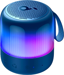 Boxa portabila wireless Anker SoundCore Glow Mini 8W Autonomie 12 ore Sunet 360° IP67 Albastru 