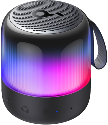 Boxa portabila wireless Anker SoundCore Glow Mini 8W Autonomie 12H Sunet 360° IP67 Negru 