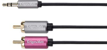 Cablu 3.5 mm-2 RCA 3 m Kruger&Matz 
