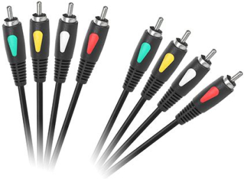 Cablu 4RCA 1m marca Cabletech Eco-line 