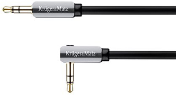 Cablu audio 3.5-3.5 1.0m Kruger&matz 