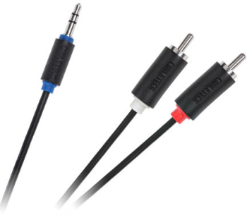 Cablu audio 3.5 mm - 2x RCA Cabletech Standard 10m 
