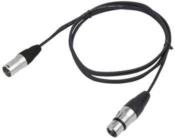 Cablu audio XLR masculin - XLR feminin lungime 10 metri. 