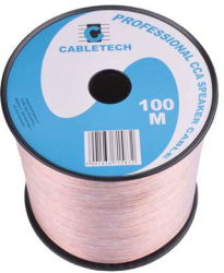 Cablu Difuzor Transparent 2x0.75mm 100m 