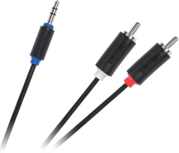 Cablu Jack 3.5 - 2 RCA Cabletech 1m Standard 