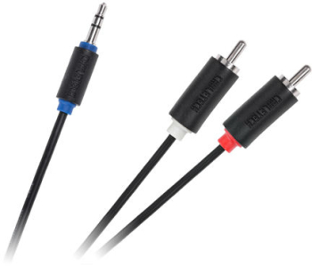 Cablu Jack 3.5 - 2rca Cabletech Stereo 5m 