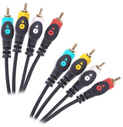Cablu RCA 4rca-4rca 3m Cabletech Economic 