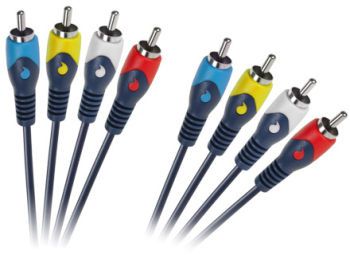 Cablu RCA-RCA audio-video lungime 1.8m 