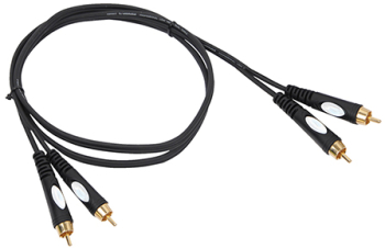 Cablu RCA Stereo de 1.5 metri pentru sunet de calitate.