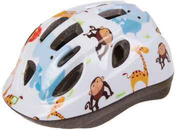 Casca Copii Junior Zoo cu design haios ventilatie buna 