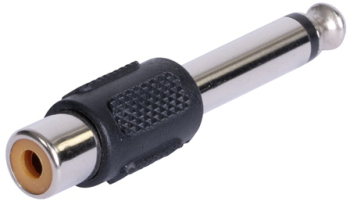 Conector audio de inalta calitate Jack 6.35 - Rca Mono 