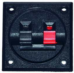 Conector Difuzor Patrat 2 Pini Montare Panou 