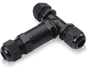Conector Terminal Impermeabil Negru 8-12mm IP68 V-TAC 