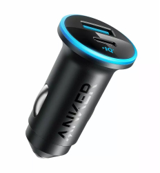 Incarcator auto Anker 325 53W PowerIQ 1 x USB Type-C 1 x USB Negru A2735G11 