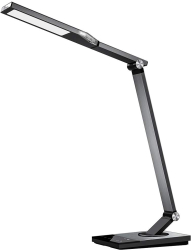 Lampa de birou LED TaoTronics TT-DL16 protectie ochi control touch 5 moduri port incarcare USB lumina de noapte Gri/Negru 