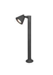 Lampa De Gazon Well Napoli Gu10 35w Ip44 60cm Gri Inchis 