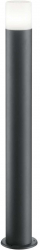 Lampa De Gazon Well Roma E27 60w Ip44 80cm Gri Inchis 