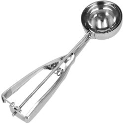 Lingura dozatoare pentru inghetata 21x4.1 cm otel inoxidabil argintiu 