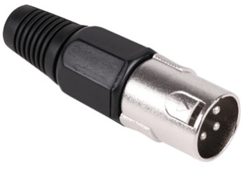 Mufa XLR Mascul Negru 