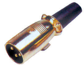 Mufa XLR tata metalica de calitate superioara 