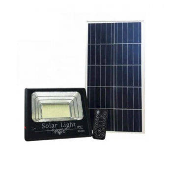 Proiector Solar Puternic Klausstech Putere De 60w Led Smd Functie Display Led Nivel Incarcare Cu Panou Solar Si Telecomanda Cu Functii M 