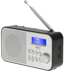 Radio Portabil FM DAB DAB+ CR 1179 Camry Argintiu 