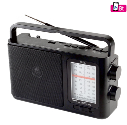 Radio Portabil Mp3-bt 4 Benzi Ac/dc 