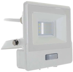 Reflector LED SMD 10W IP65 Senzor miscare - Alb 