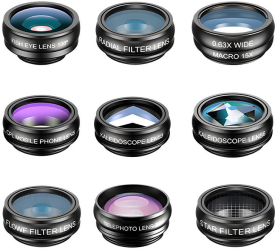 Set lentile mobile Apexel Apl-22xdg9 22x telefoto 10in1. 
