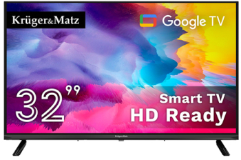 Televizor Android Smart TV 32 Inch 81cm H265 Hevc Kruger&matz 