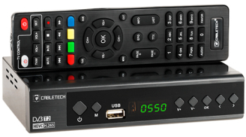 Tuner Digital TV Cablu Digital H.265 Cabletech TUNER 