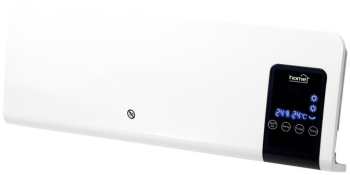 Aeroterma Electrica De Perete Cu Ventilator 2 Trepte De Incalzire termostat Electronic Putere 2000 W Telecomanda Inclusa Design Moder 