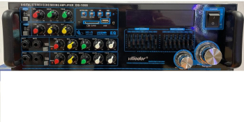 Amplificator Profesional Vlliodor 125w X 2 4 - 16 Ohmi Bluetooth Usb 