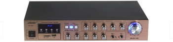 Amplificator Profesional Vlliodor 2 X 125 W Usb Bluetooth 4-8 Ohm 