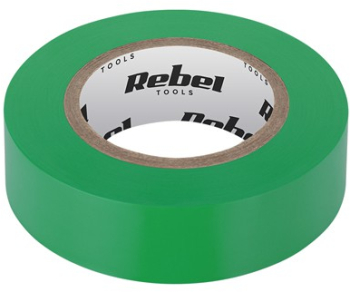 Banda izolatoare 0.13x19x9.14yd Verde Rebel