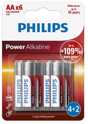 Baterie Alcalina Power AA Lr6 Blister 6 Buc