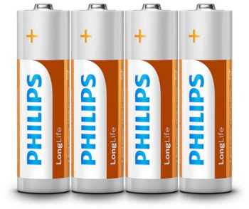 Baterie Durabila R6 AA Folie 4 Buc Philips 