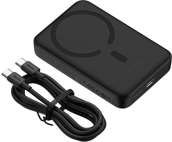 Baterie externa Mini Baseus 10000mAh 30W negru 